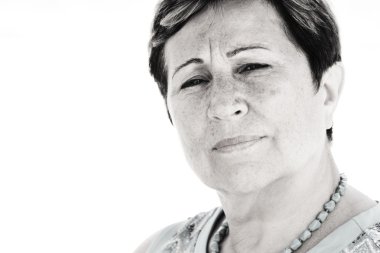 mutlu kadın kıdemli