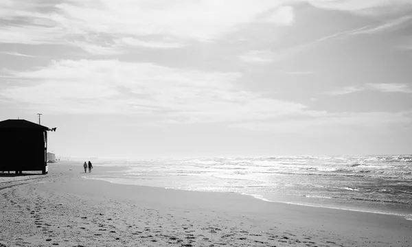 Costa de invierno playa — Foto de Stock