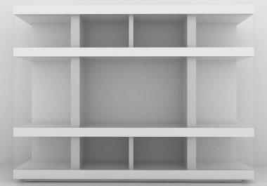 boş bookshelf