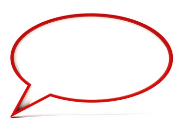 boş konuşma balonu