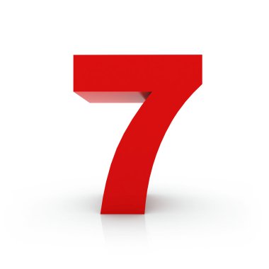 Number 7 clipart