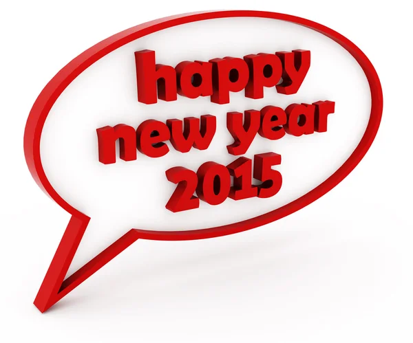 Happy new year 2015 — Stock Photo, Image