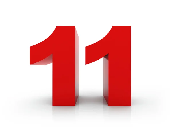 Numero 11 — Foto Stock