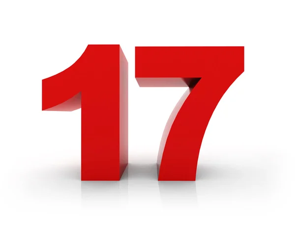 Numero 17 — Foto Stock