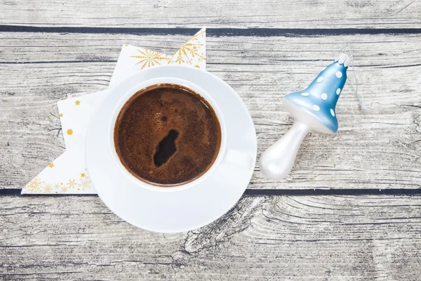 Coffee at Christmas — Stock Photo, Image