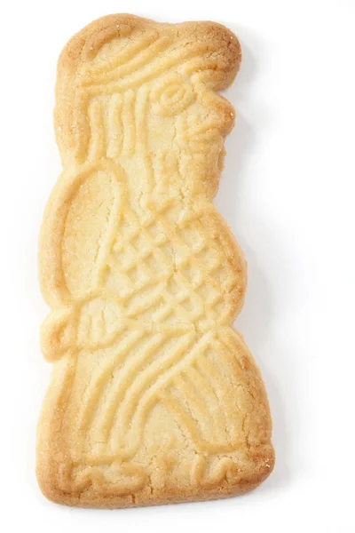 Heap Crunchy Spekulatius Biscuits White — Stock Photo, Image