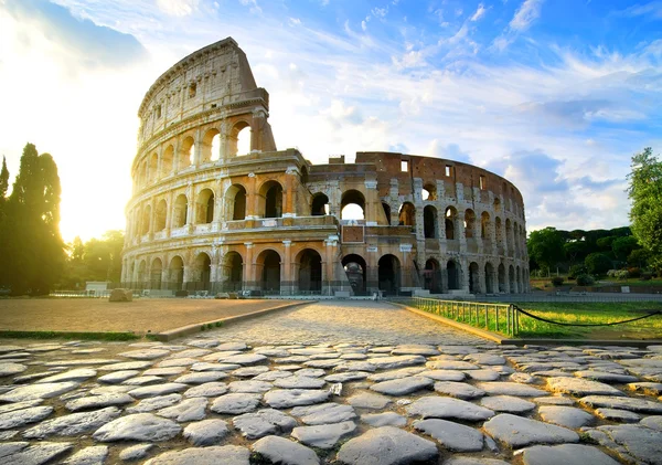 Camino al Coliseo — Foto de Stock