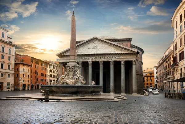 Pantheon Rómában, Olaszországban — Stock Fotó