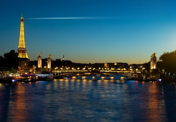 Noite em Paris — Fotografia de Stock