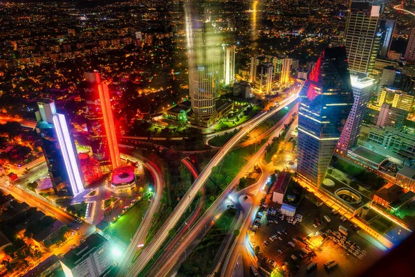 Pohled na byznys Istanbul — Stock fotografie