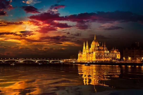 Визначні пам'ятки країни Будапешта — стокове фото