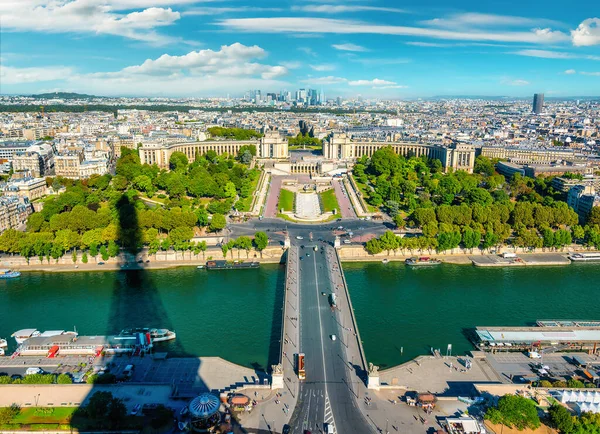 Paris ovanifrån — Stockfoto