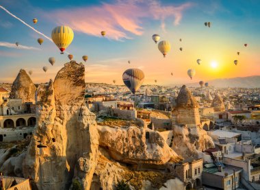 Goreme 'de balonlar