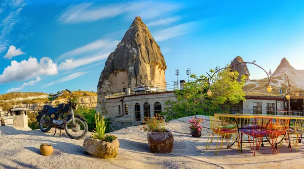 Göreme şehir görünümünü