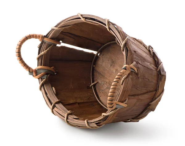 木製のバスケット — ストック写真