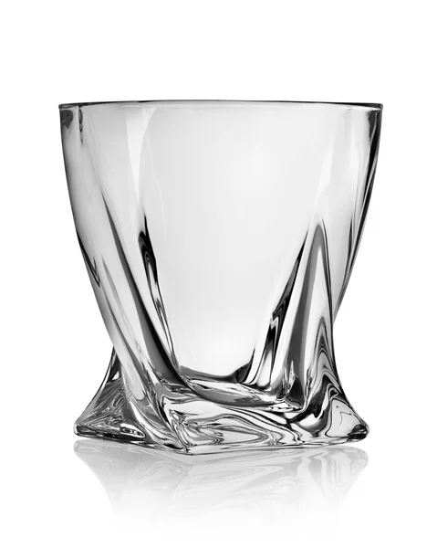 Figured glass for whiskey — Stock Photo, Image