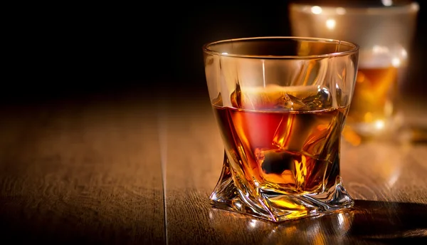 Szklanki whisky — Zdjęcie stockowe