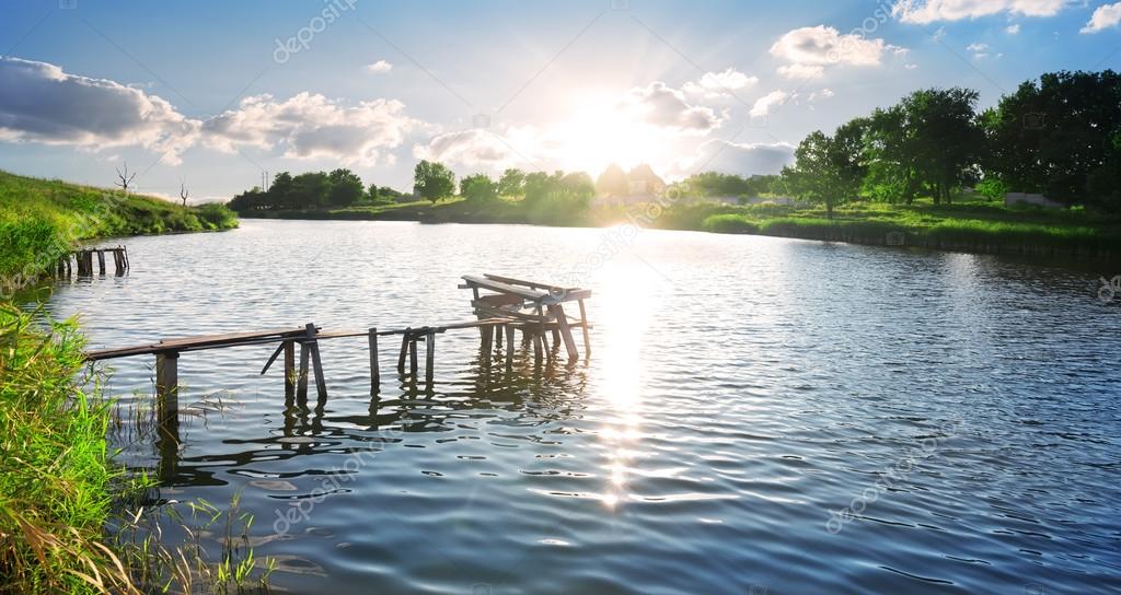 Broken pier