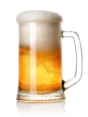 Beer in a mug clipart