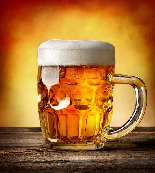 Figured mug of beer — Stock Photo, Image