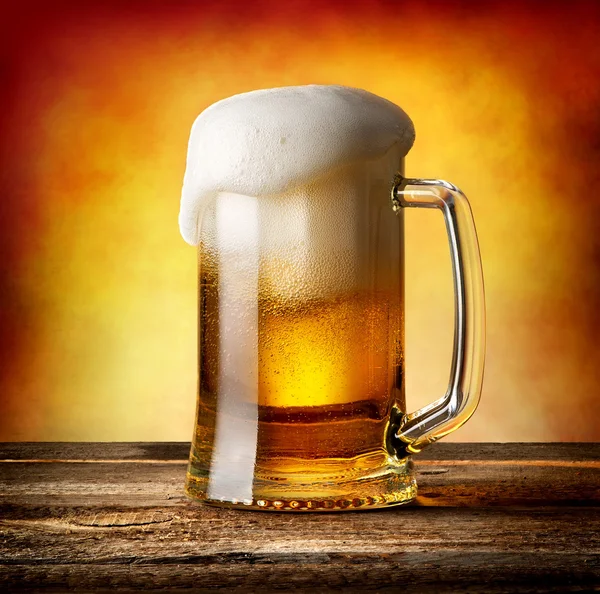 Mug of lager Stock Picture