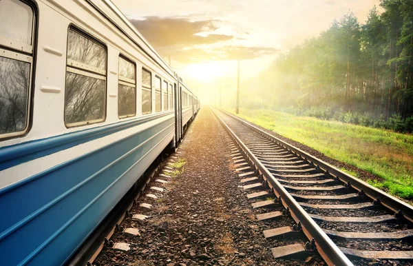 列車の移動 — ストック写真