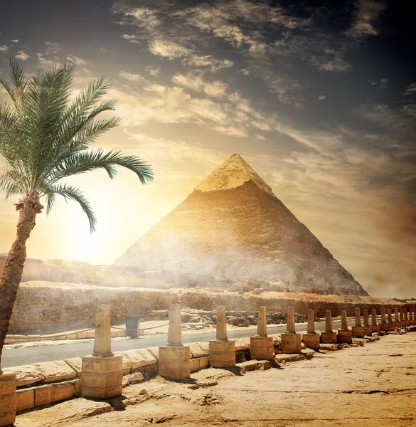 Piramide di Khafre — Foto Stock