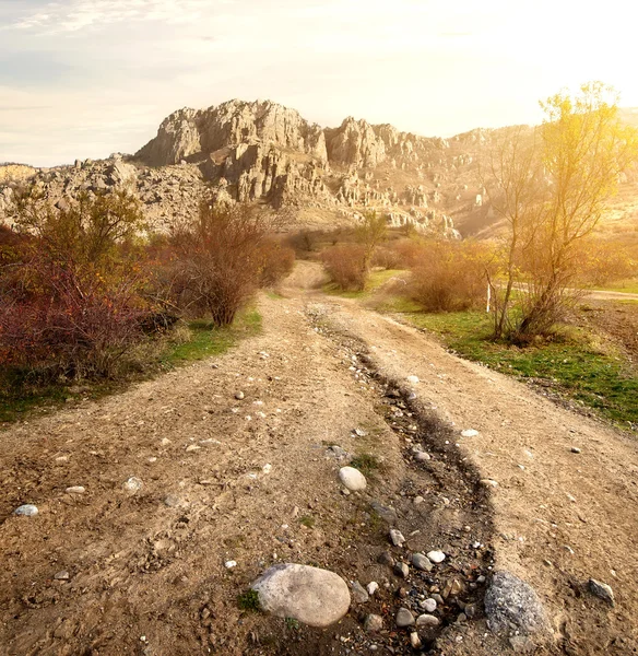 Valley of Ghosts in mountains — Stock Photo, Image