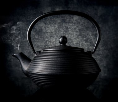 zwarte chinese theepot 