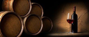 Merlot duvarının yakınında