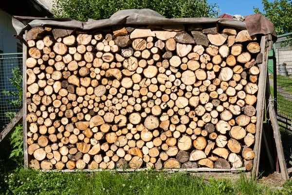 Sågade trävaror lager — Stockfoto