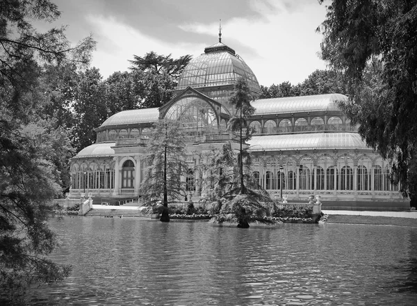 Cristal palace Madrid — Stok fotoğraf