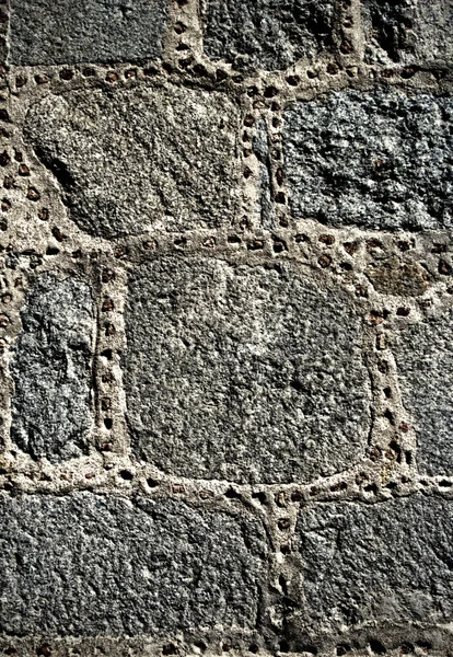 Antigua pared de piedra Imagen De Stock
