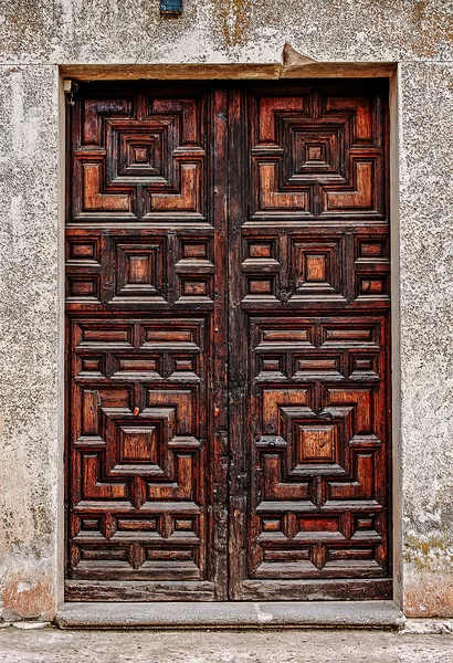 Puerta española vieja — Foto de Stock