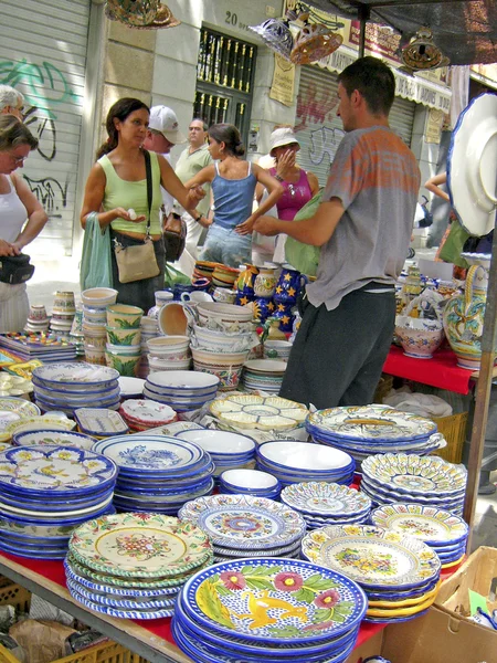 Trade of ceramics — Stock Photo, Image