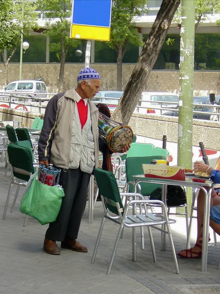 거리 공급 업체 스톡 이미지