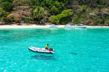 Dalış tekne tropikal deniz