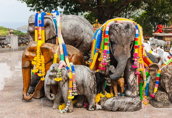 Tajski kamień słoń — Zdjęcie stockowe