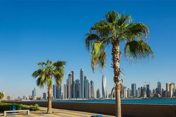 Dubai Marina, Emiratos Árabes Unidos — Foto de Stock