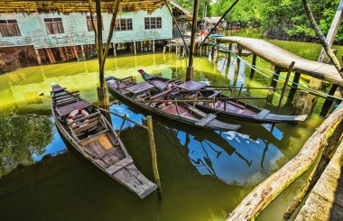 Evler Stilts balıkçı köyü