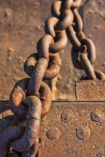 Remains of old ship — Stock Photo, Image