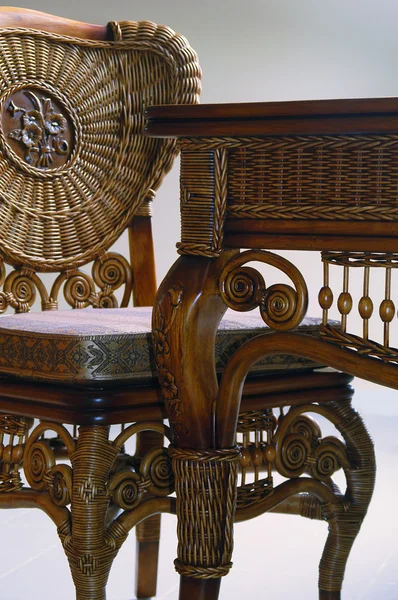 Antique desk and chair — Stock Photo, Image