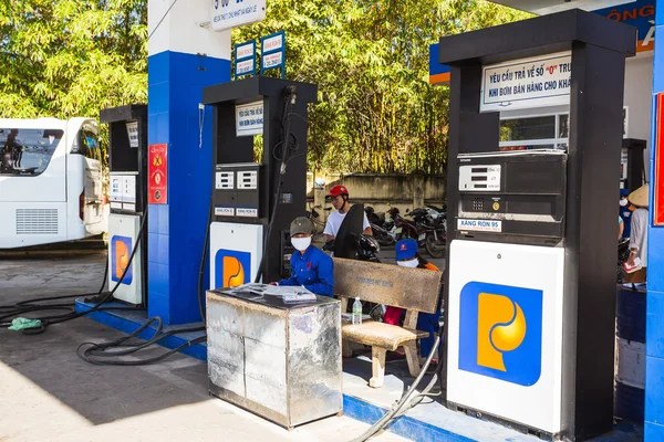 gasoline station in Vietnam