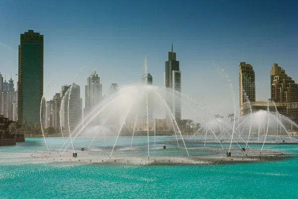 High rise buildings in Dubai, UAE — Stock Photo, Image