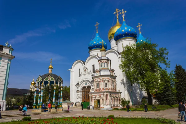 Kloster i Sergijev Posad – stockfoto