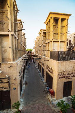 Deira'da eski binalar ve dar sokaklar