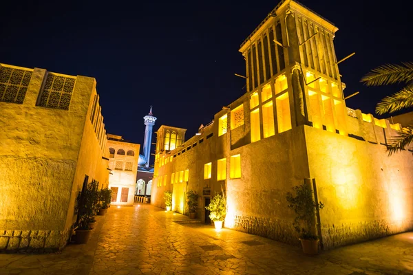 Rue dans le vieux quartier de Dubaï — Photo