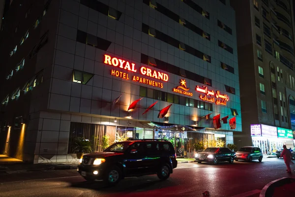 Sharjah Emirados Árabes Unidos Novembro 2013 Royal Grand Suite Hotel — Fotografia de Stock