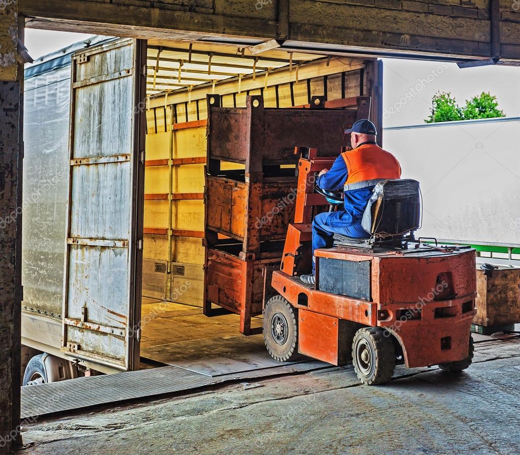 Forklift Operator At Work Stock Photo C Alan64 117610506