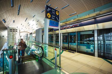 Dubai metro iç